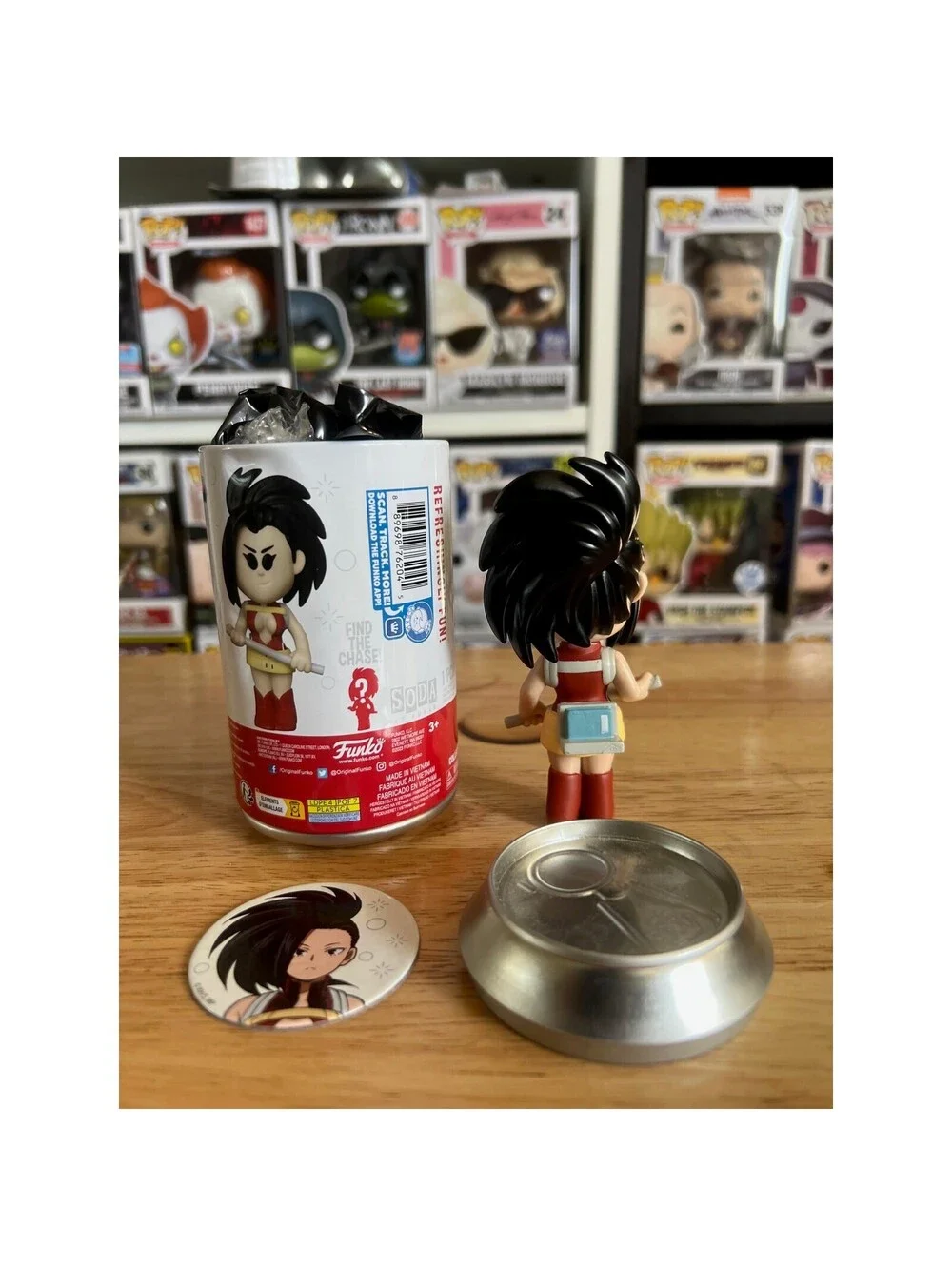 Official Nycc Sticker Limited Momo Yaoyorozu My Hero Academia Funko Soda Mha